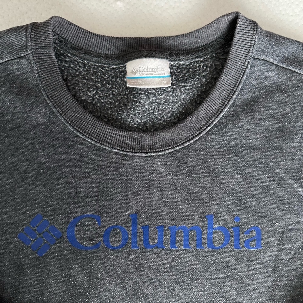 Dark grey crew neck